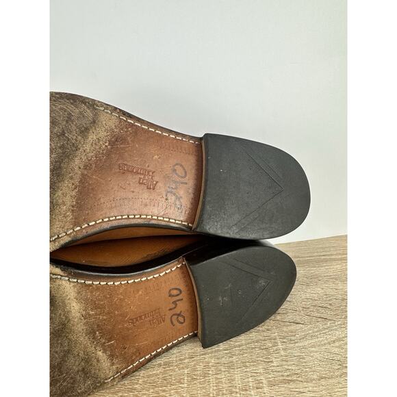 Allen Edmonds Cole Penny Loafers Brown Leather Men’s 9.5 D Made USA Dress Shoes main image 11